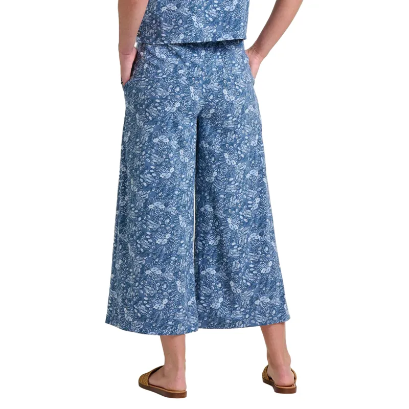 Toad and Co. Women's Sunkissed Wide Leg Crop Pant in Canal Print-1