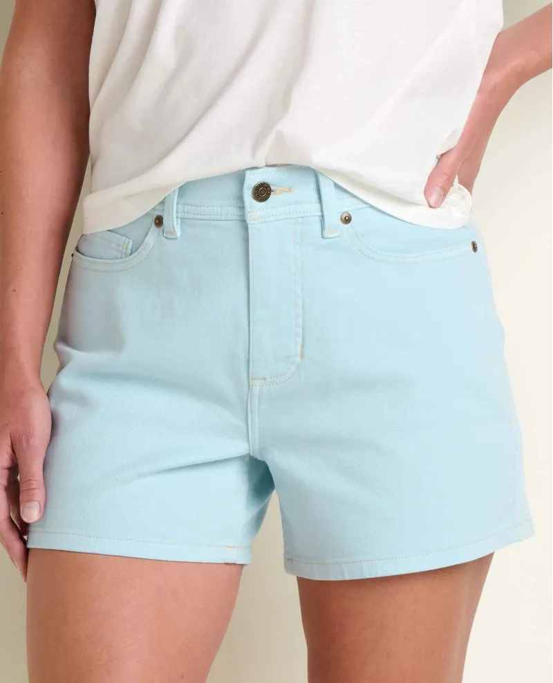 Toad and Co. Women's Tamarack Short in Skyway-2