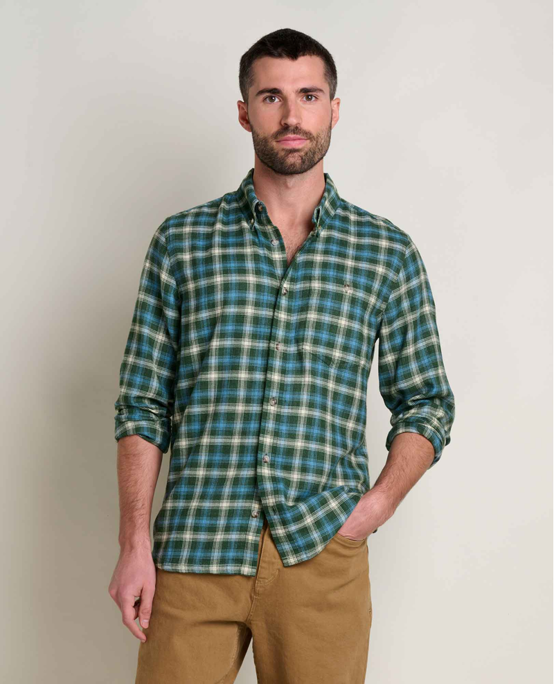 Toad and Co Airsmyth Long Sleeve Shirt in Pasture Mini Check