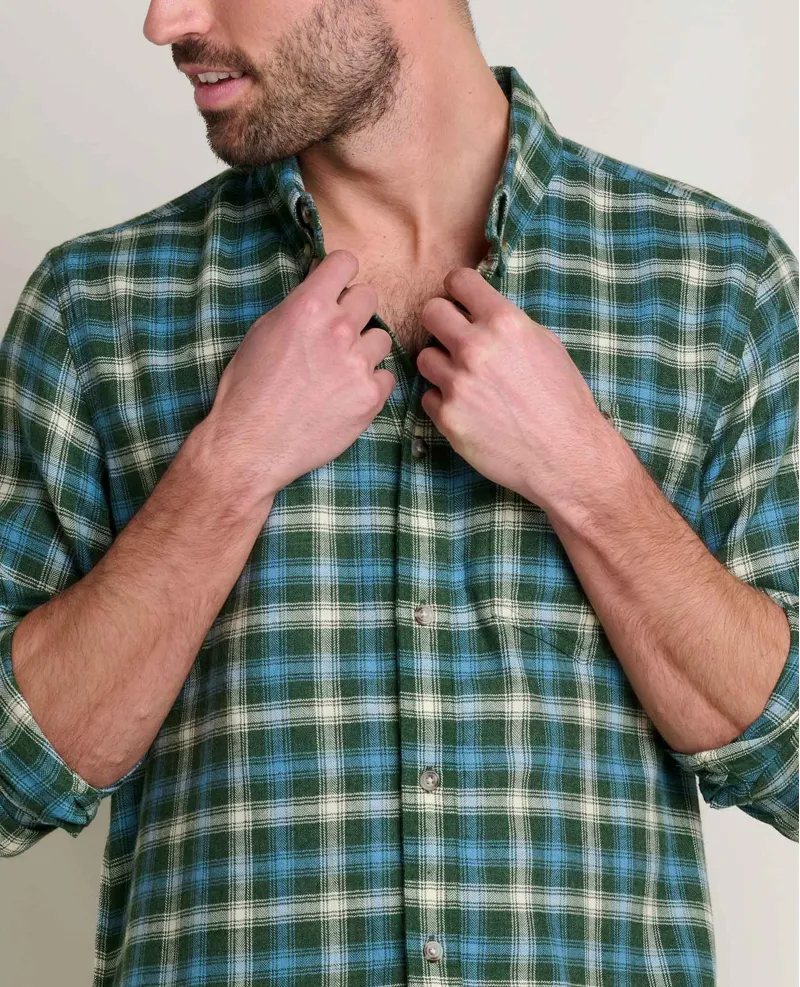 Toad and Co Airsmyth Long Sleeve Shirt in Pasture Mini Check-2