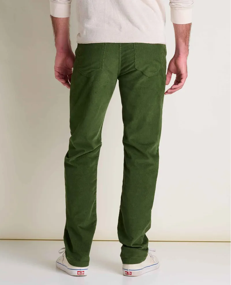 Toad and Co Coaster Cord Lean Pant in Epidote-1
