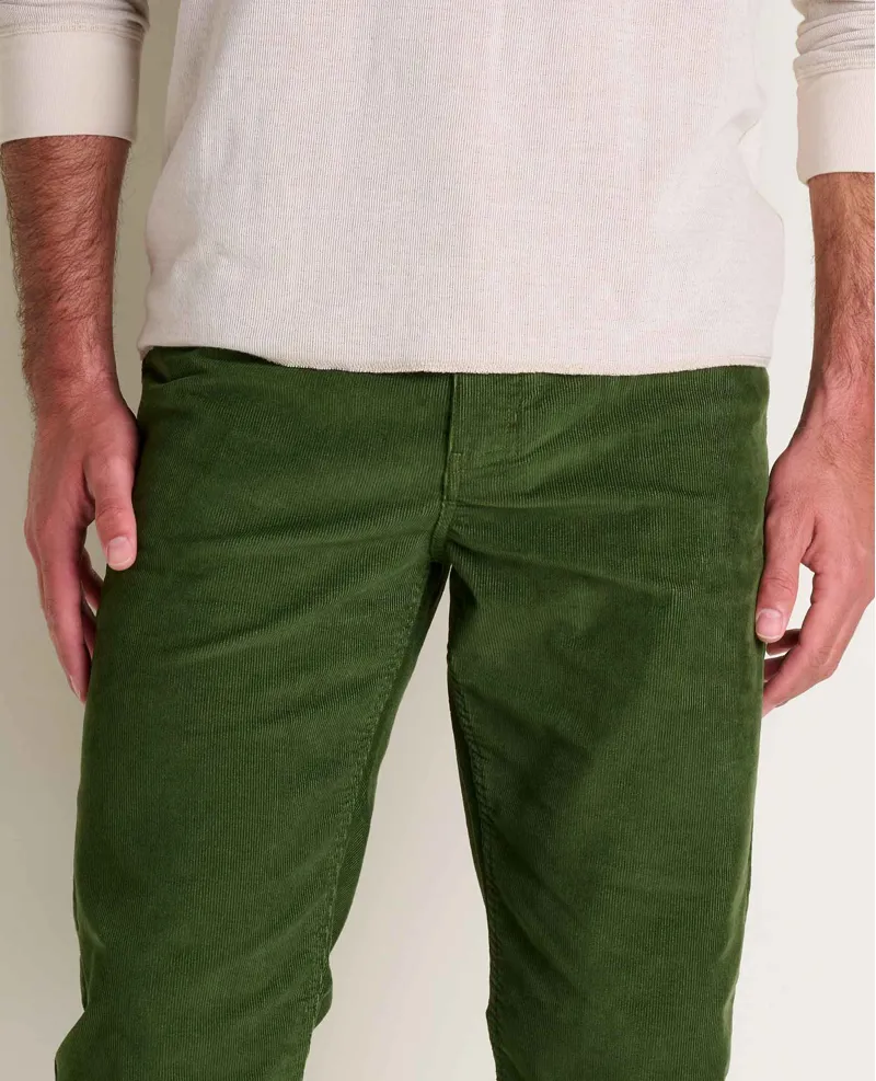 Toad and Co Coaster Cord Lean Pant in Epidote-2