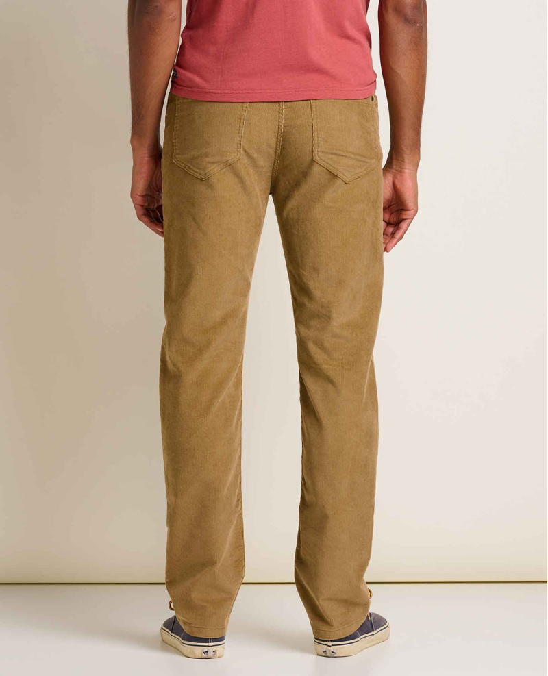 Toad and Co Coaster Cord Lean Pant in Honey Brown-1