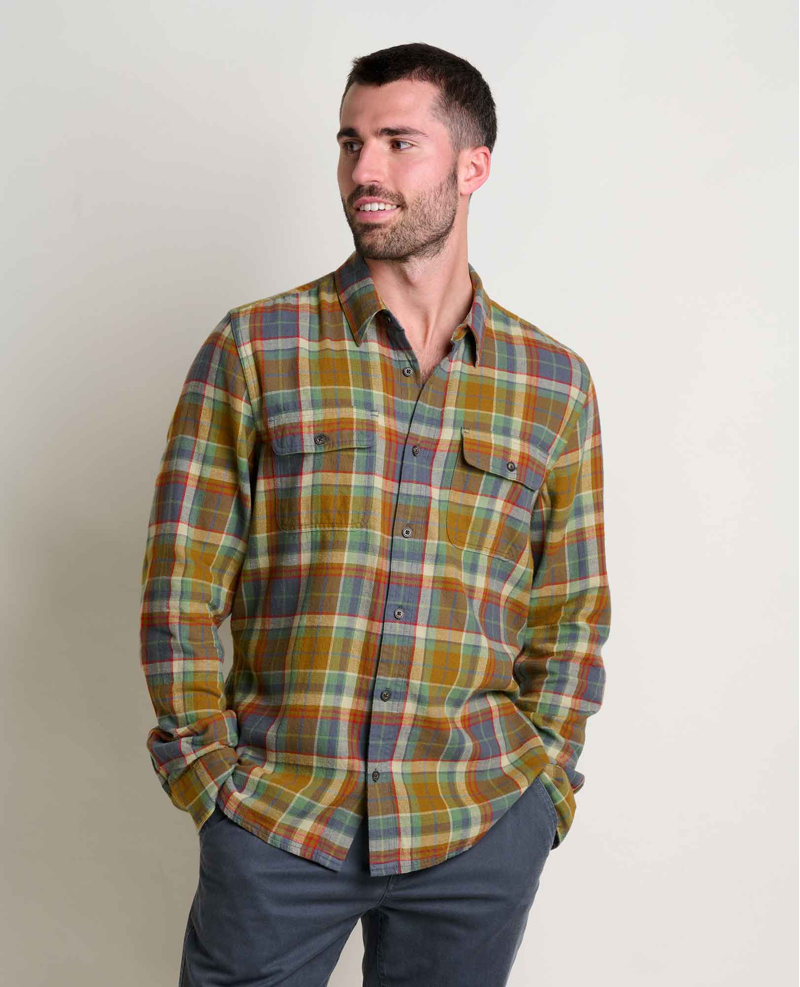 Toad and Co Creekwater Long Sleeve Shirt in Coyote