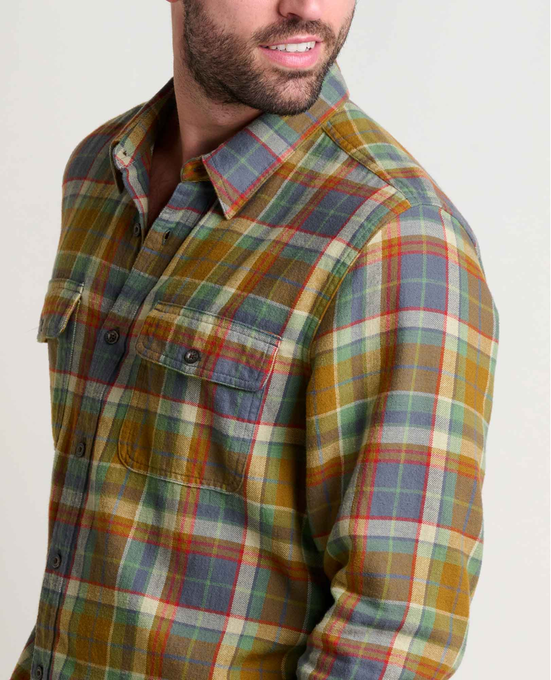 Toad and Co Creekwater Long Sleeve Shirt in Coyote-2