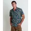 Toad and Co Fletch Shirt in Blue Umber Hot Sauce Print