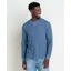Toad and Co Framer II Long Sleeve Crew in Pacific Blue