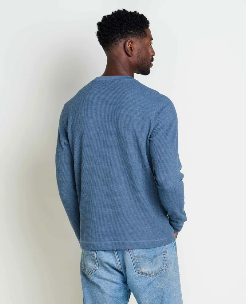 Toad and Co Framer II Long Sleeve Crew in Pacific Blue-1
