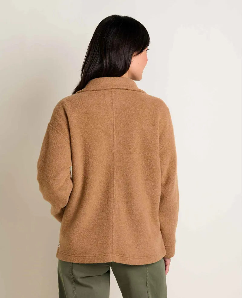 Toad and Co. Women's Kennicott Car Coat in Honey Brown-1