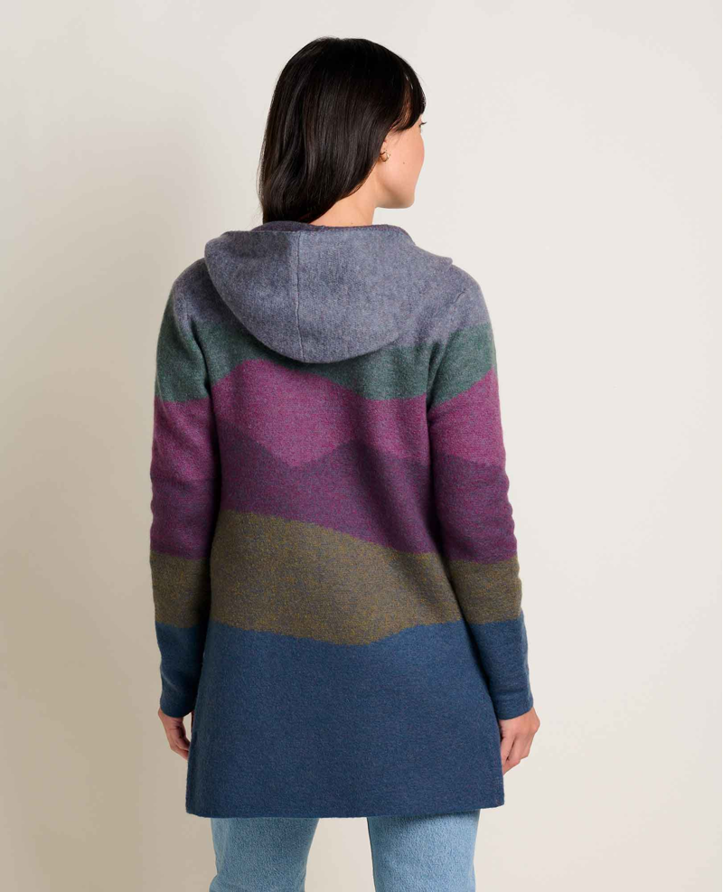 Toad and Co. Women's Heartfelt Merino Hoodie in Midnight Landscape-1