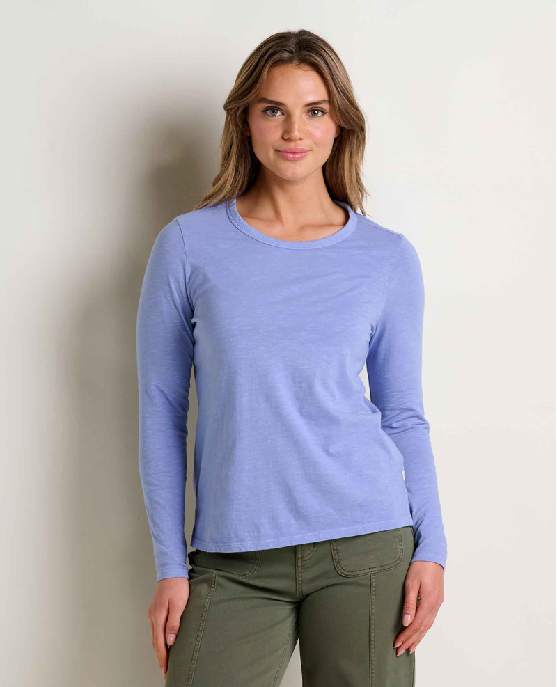 Toad and Co Women's Primo LS Crew in Rain