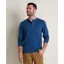 Toad and Co. Primo Long Sleeve Henley in Deep Sea