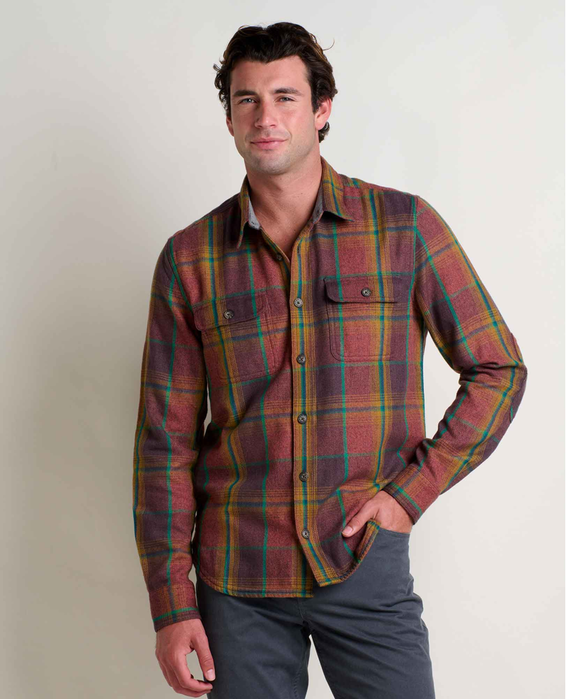 Toad and Co. Ranchero Long Sleeve Shirt in Cinnamon