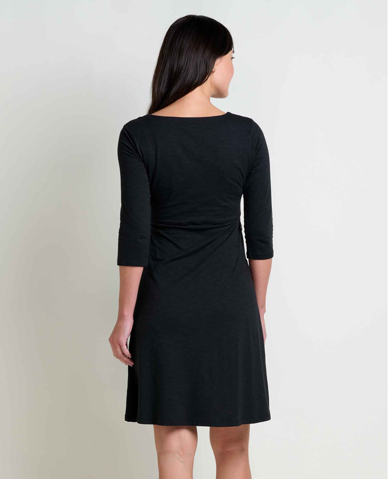 Toad and Co Women's Rosalinda Dress in Black-1