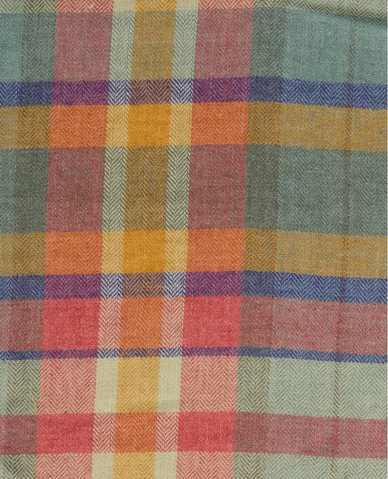 Toad and Co Women's Re-Form Flannel Shirt in Yucca Madras-5