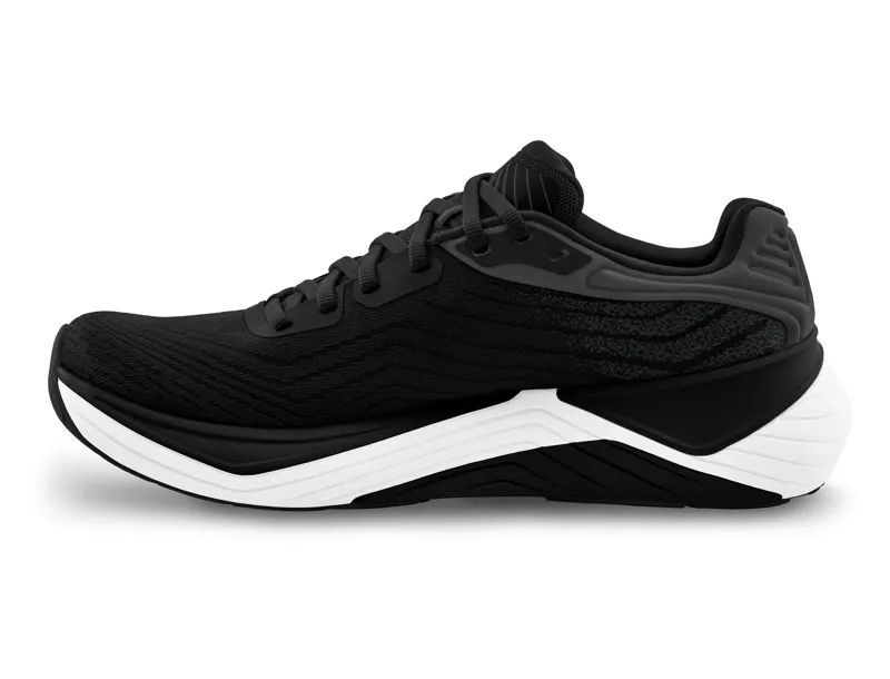 Topo Athletic Women's Ultrafly 5 in Black/White-2