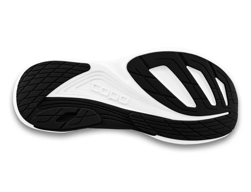 Topo Athletic Women's Ultrafly 5 in Black/White-4