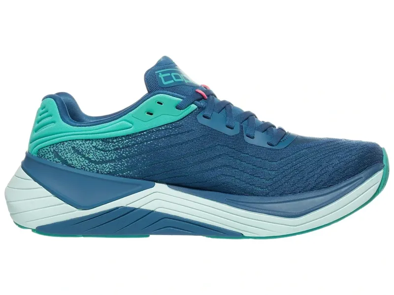 Topo Athletic Women's Ultrafly 5 in Blue/Aqua-2
