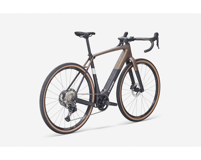 Trek Checkpoint+ SL 5 Gravel eBike in Matte Bronze Age/Dark Web-1