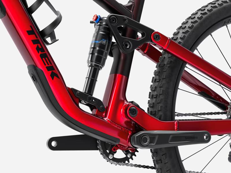 Trek Fuel EX 5 Gen 7 in Gloss Fury Red and Matte Dark Carmine-2