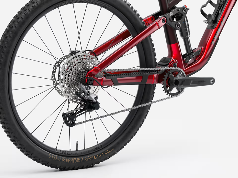 Trek Fuel EX 5 Gen 7 in Gloss Fury Red and Matte Dark Carmine-3
