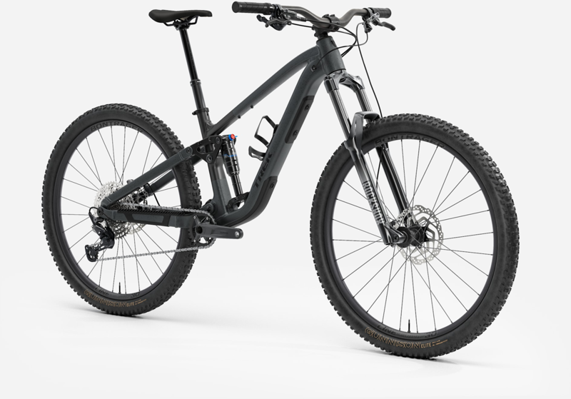 Trek Fuel EX 5 Gen 7 in Lithium Grey and Trek Black Splatter-1