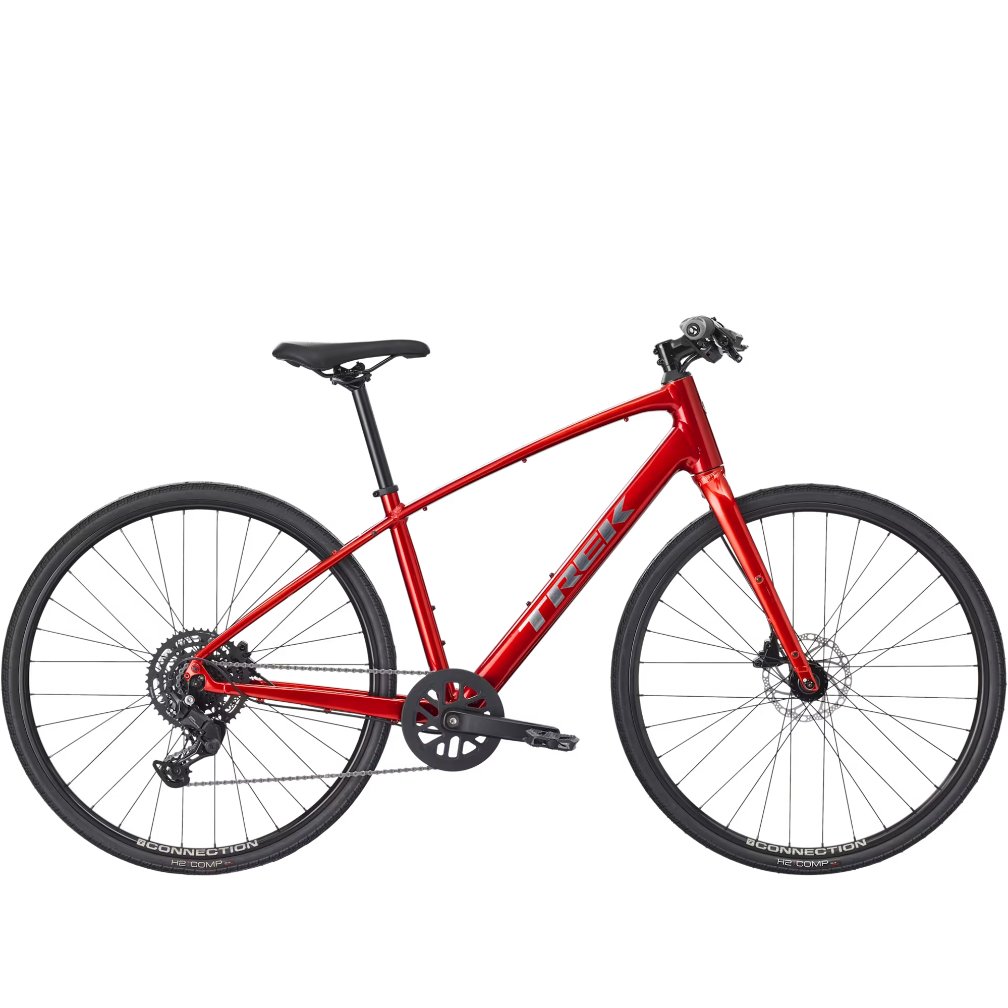 Trek FX 2 Stepover Gen 4 in Fury Red Trek FX 2 Stepover Gen 4 in Fury Red