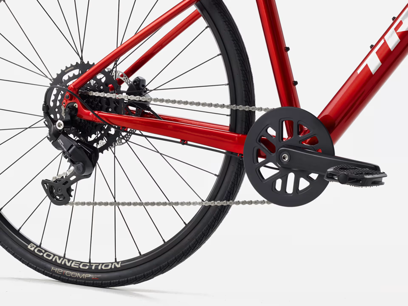 Trek FX 2 Stepover Gen 4 in Fury Red-4