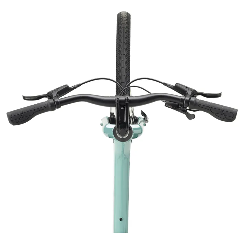 Trek Verve 2 Lowstep Hybrid Bike in Blue Sage-4
