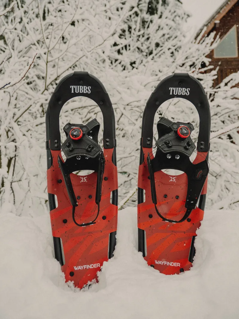 Tubbs Snowshoe Wayfinder Snowshoes in Red/Black-6