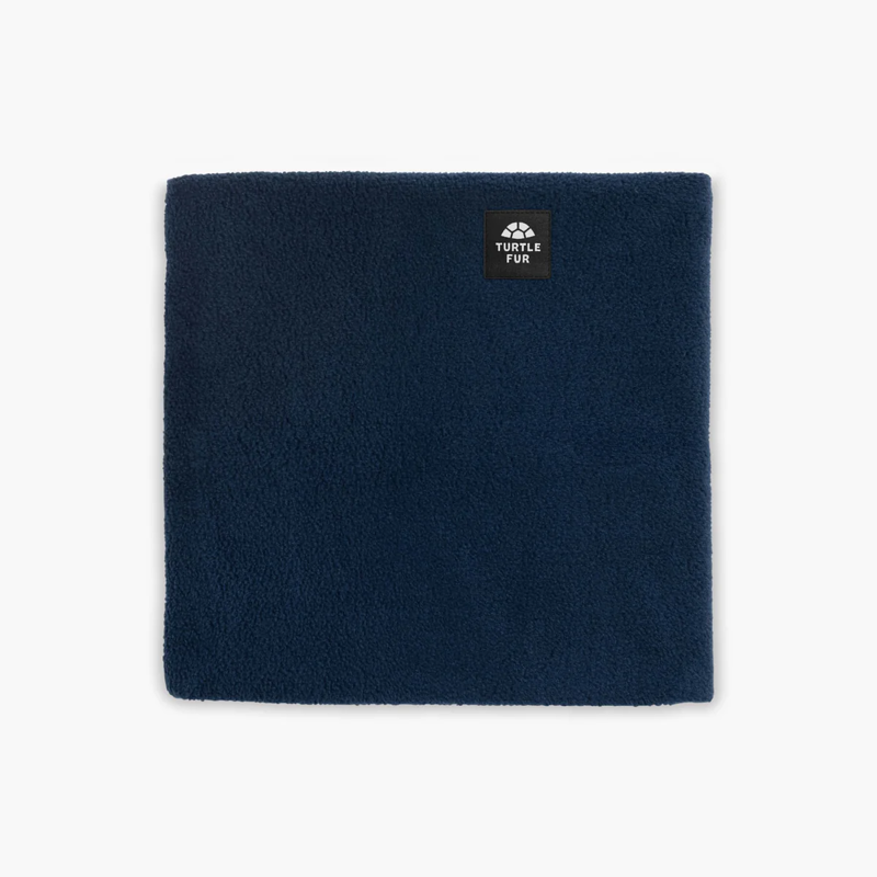 Turtle Fur Chelonia 150 Fleece Double-Layer Neck Warmer in Navy