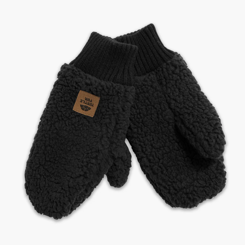 Turtle Fur Comfort Lush Freestyle Mitts in Black