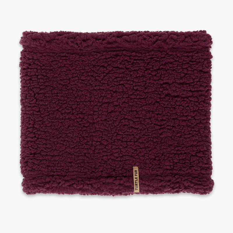 Turtle Fur Comfort Lush Neck Warmer in Black Cherry