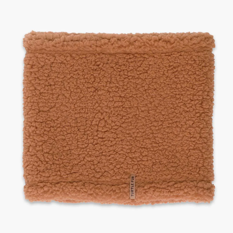 Turtle Fur Comfort Lush Neck Warmer in Caramel