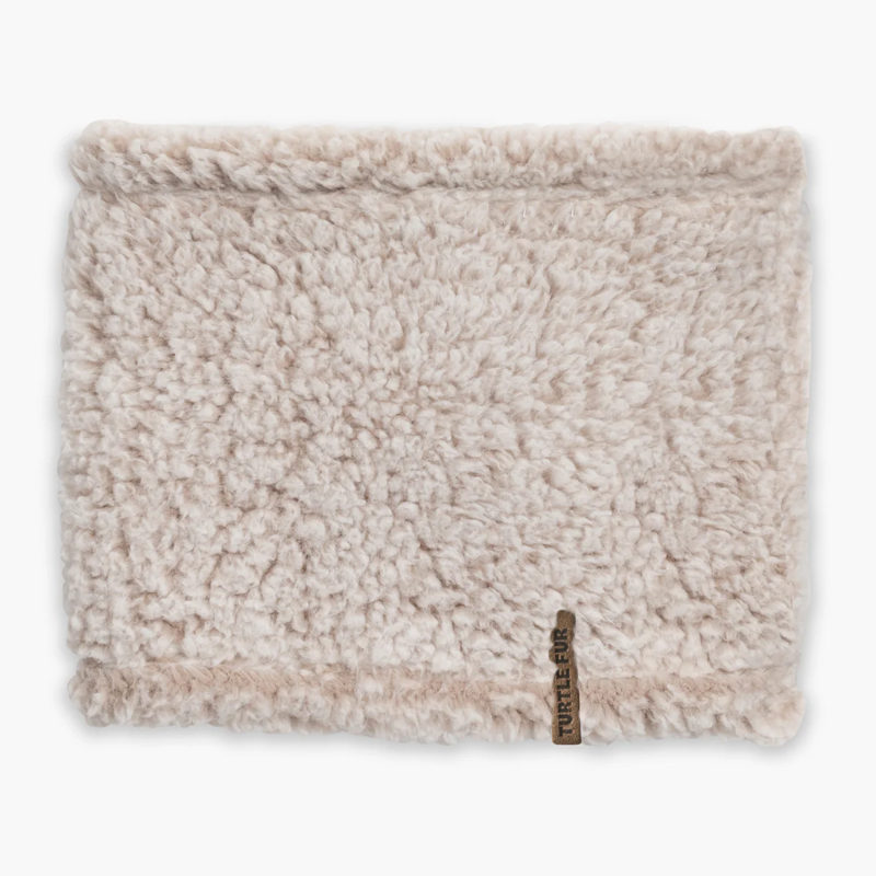 Turtle Fur Comfort Lush Neck Warmer in Natural