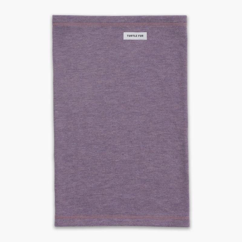 Turtle Fur Comfort Luxe Tube Neck Warmer in Plum