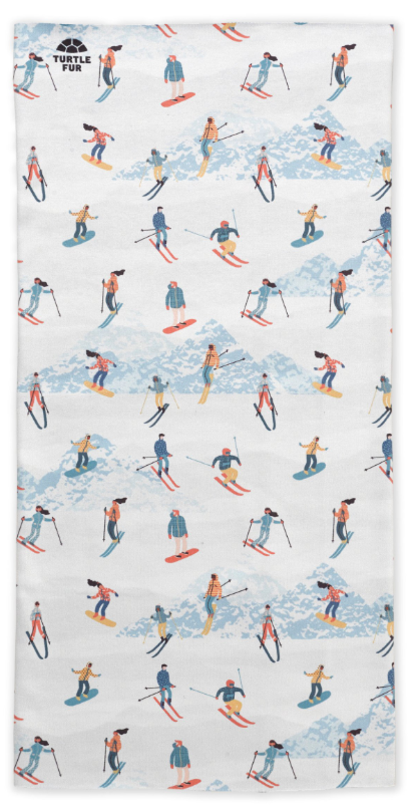 Turtle Fur Comfort Shell Tube Reversible Neck Gaiter in Sick Day