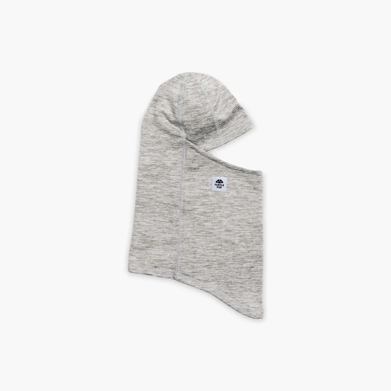 Turtle Fur Comfort Stria Quantum Balaclava in Storm