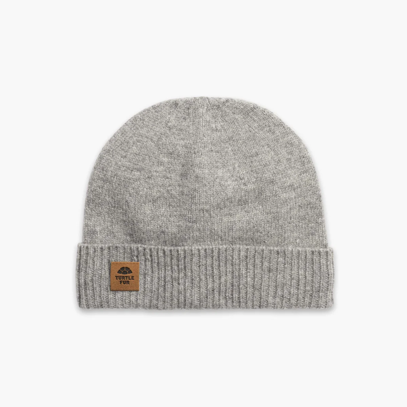 Turtle Fur Lambswool Thatcher Hat in Charcoal