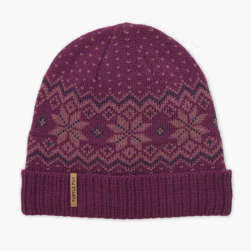 Turtle Fur Merino Wool Kehlani in Plum