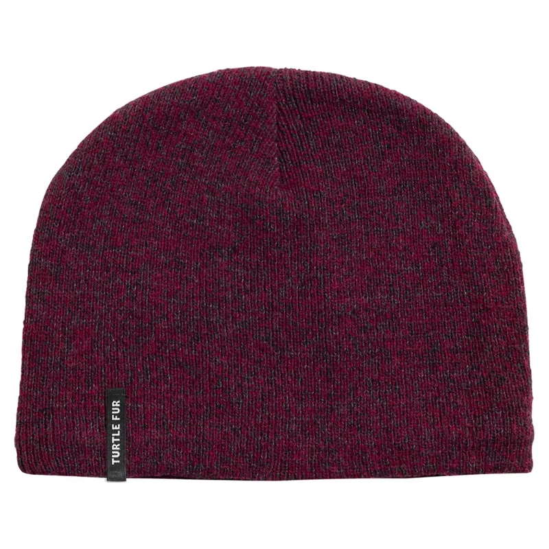 Turtle Fur N.E. Solid Beanie in Red
