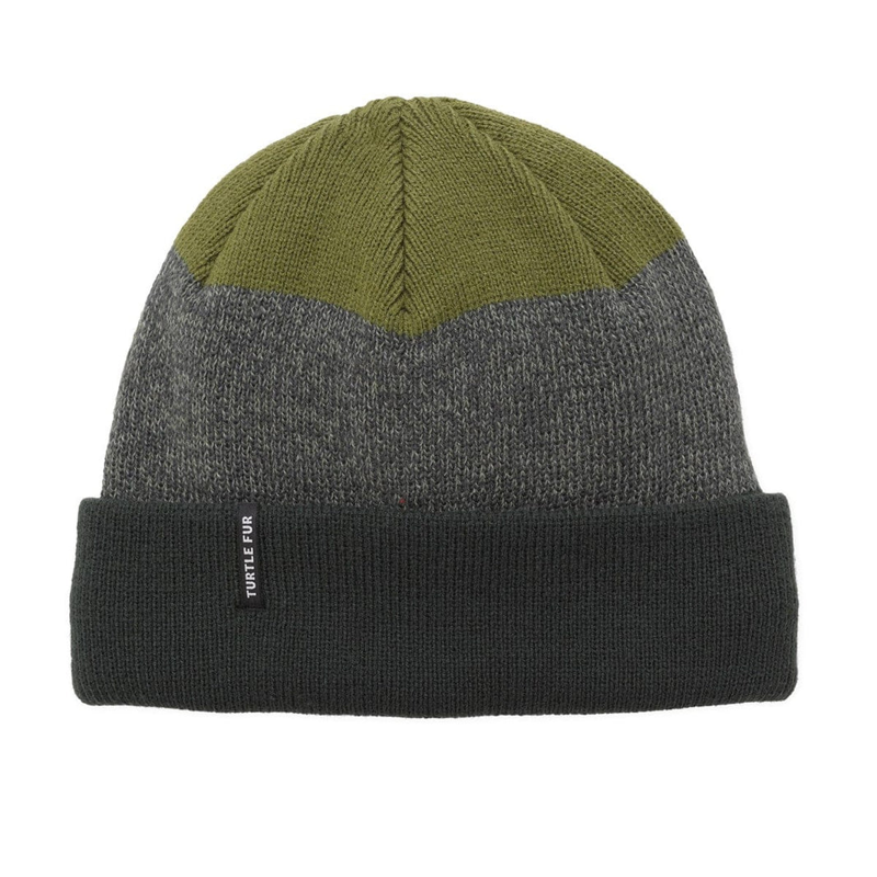 Turtle Fur Ocean Ragg Wool Andre Hat in Forest