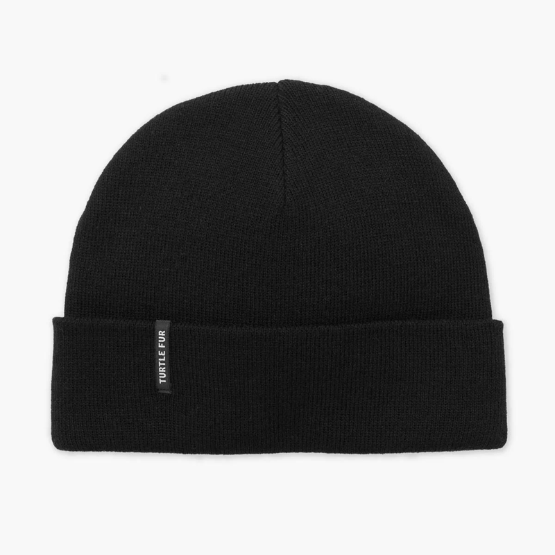Turtle Fur Polylana Buck Shorty Hat in Black