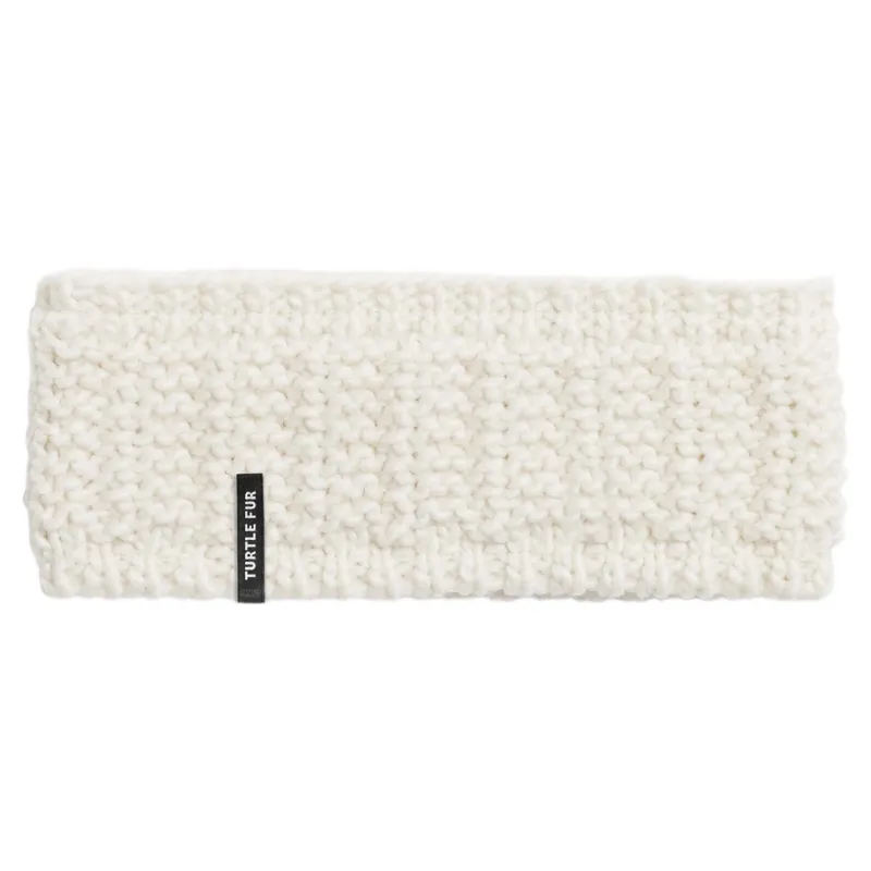 Turtle Fur Shay Knit Headband in Ivory