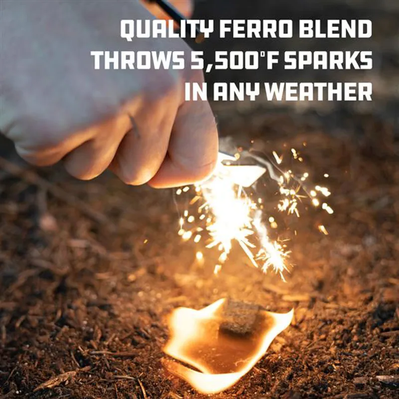 UCO Survival Fire Striker in Red-5