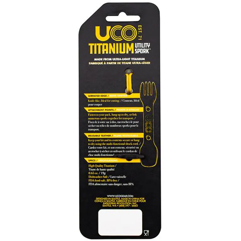 Uco Titanium Utility Spork -3