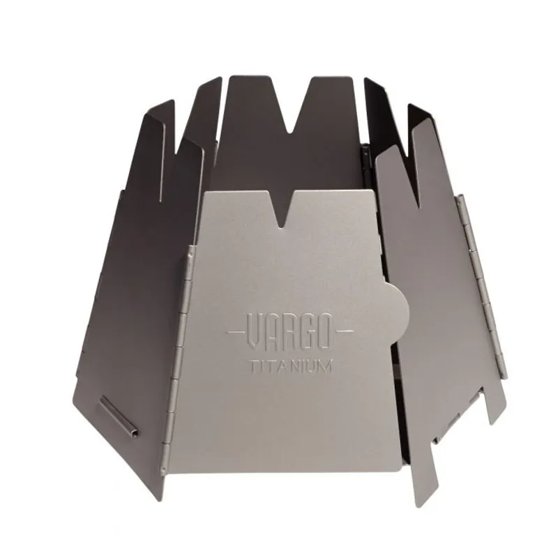 Vargo Hexagon Wood Stove Titanium