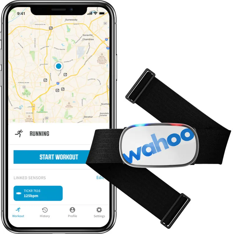 Wahoo Fitness Tickr 2 Heart Rate Monitor in White-5