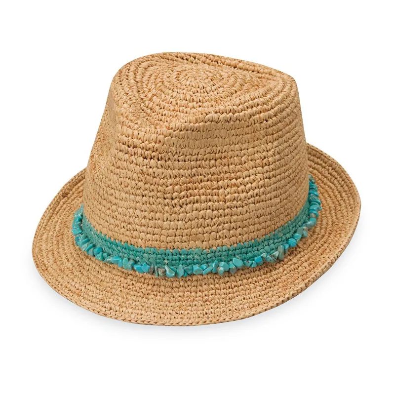 Wallaroo Tahiti Hat in Turquoise
