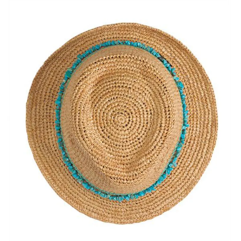 Wallaroo Tahiti Hat in Turquoise-1